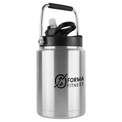 Ice Shaker Half-Gallon Stainless Steel Jug