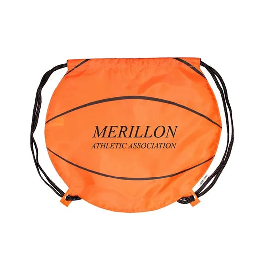 Game Time! Basketball Drawstring Bag