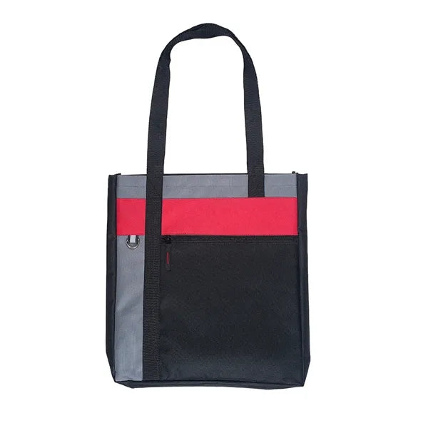 Happy De Stijl Polyester Tote Bag