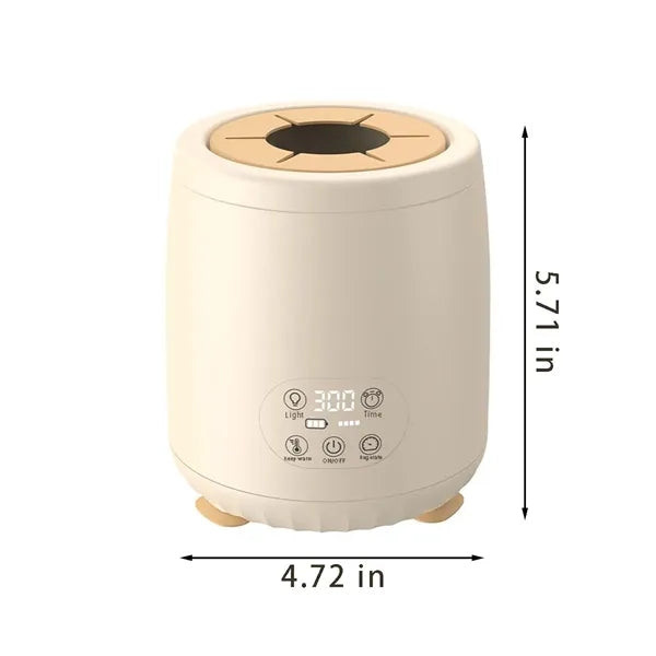 Baby essentials formula mixer bottle warmer with light