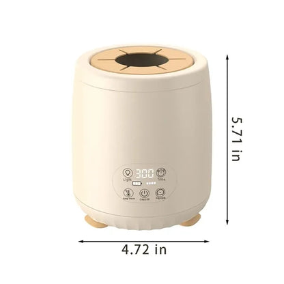 Baby essentials formula mixer bottle warmer with light
