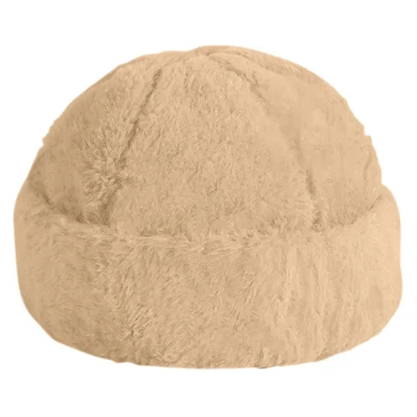 Faux Fur Beanie with Custom Logo