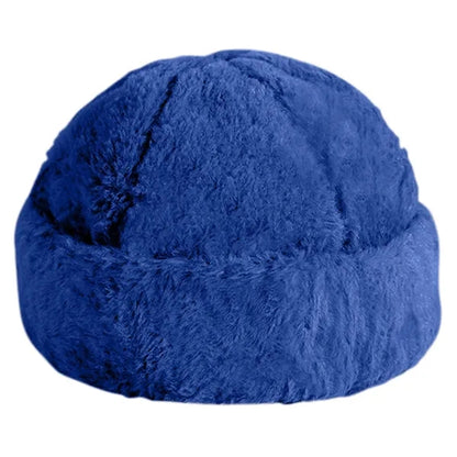Faux Fur Beanie with Custom Logo