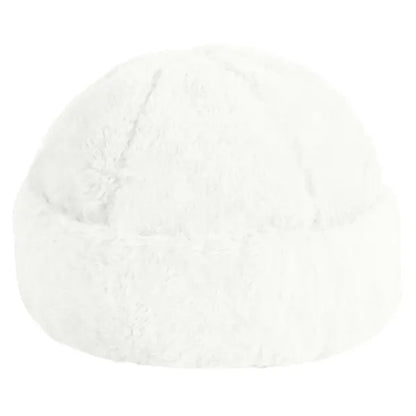 Faux Fur Beanie with Custom Logo