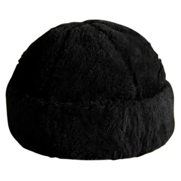 Faux Fur Beanie with Custom Logo