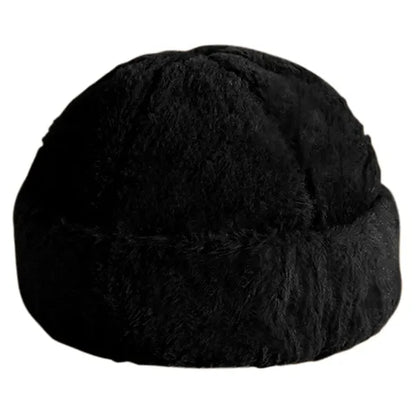 Faux Fur Beanie with Custom Logo