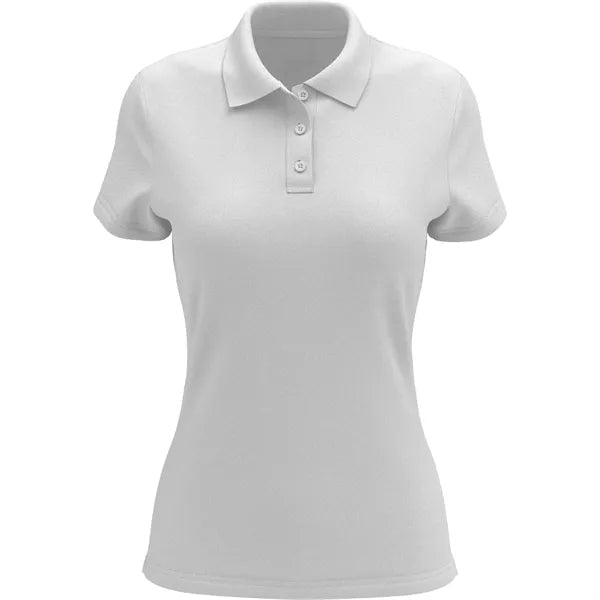 Women's Sublimation Spandex Interlock Short Sleeve Polo