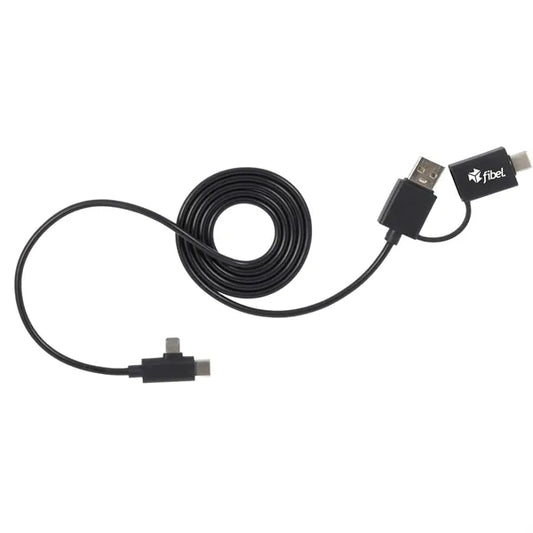 5-in-1 Recycled Long Charging Cable