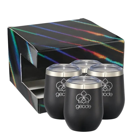 Corzo Cup 12oz 4 in 1 Gift Set