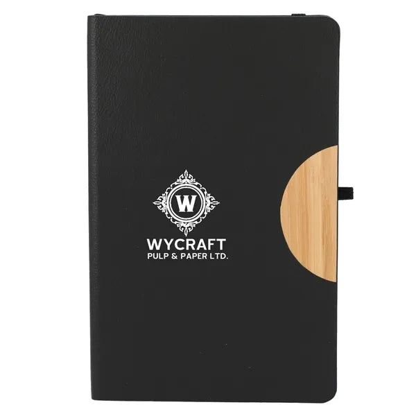 5.5" x 8.5" Kaya Recycled PU and Bamboo Journal