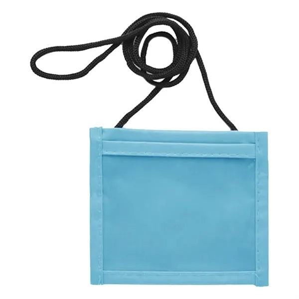 Adjustable Lanyard Neck Wallet - 3.95" x 5.25"