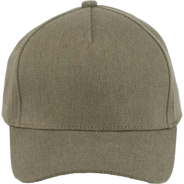 Recycled Cotton Twill 5 Panel Ballcap - Unisex