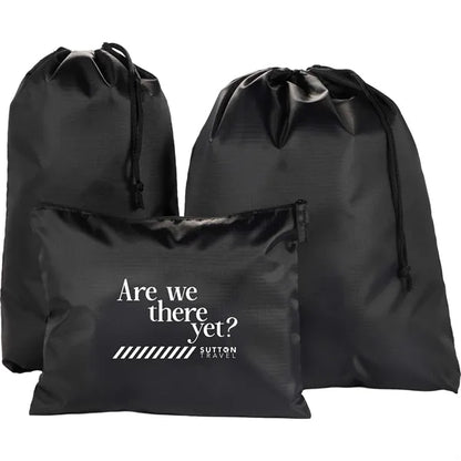 Recycled Travel Bag Set