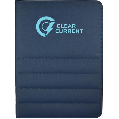 Puffer Zippered Padfolio with FSC© Recycled Paper
