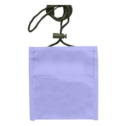 Adjustable Lanyard Neck Wallet - 5.40" x 5.25"