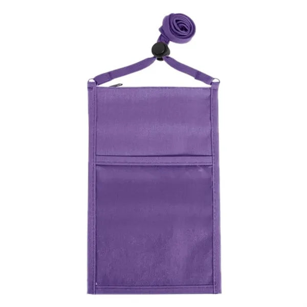 Adjustable Lanyard Neck Wallet - 8.00" x 5.25"