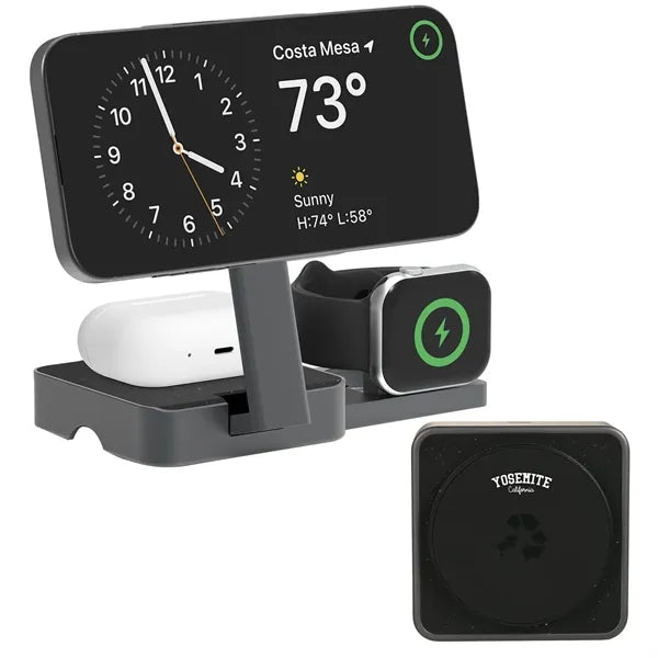 Nimble Pivot 3-in-1 Wireless Compact Charger