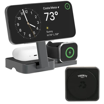 Nimble Pivot 3-in-1 Wireless Compact Charger