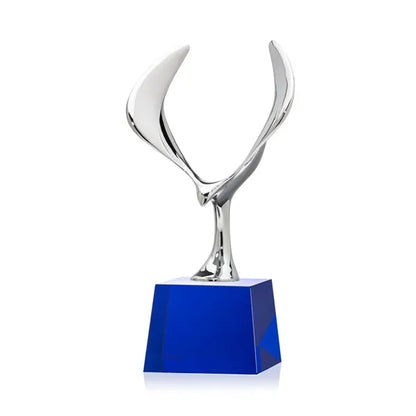 Maverick Eagle Award on Robson Base - Blue