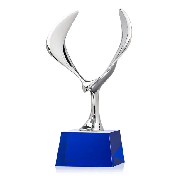 Maverick Eagle Award on Robson Base - Blue