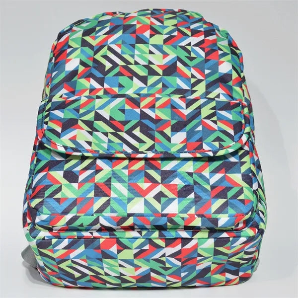 Premium Sublimation Backpack w/ Front Flap Pocket