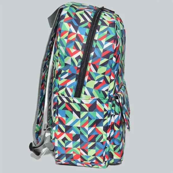 Premium Sublimation Backpack w/ Front Flap Pocket