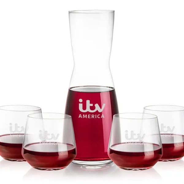 Mason Carafe & Sturgis Stemless Wine Set