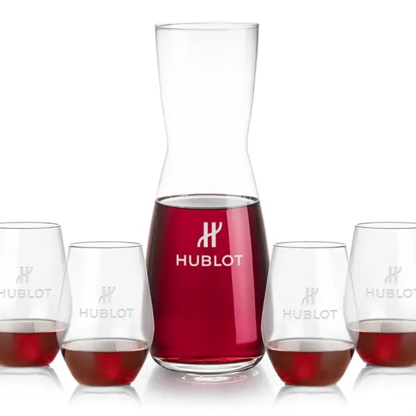 Mason Carafe & Vale Stemless Wine Set