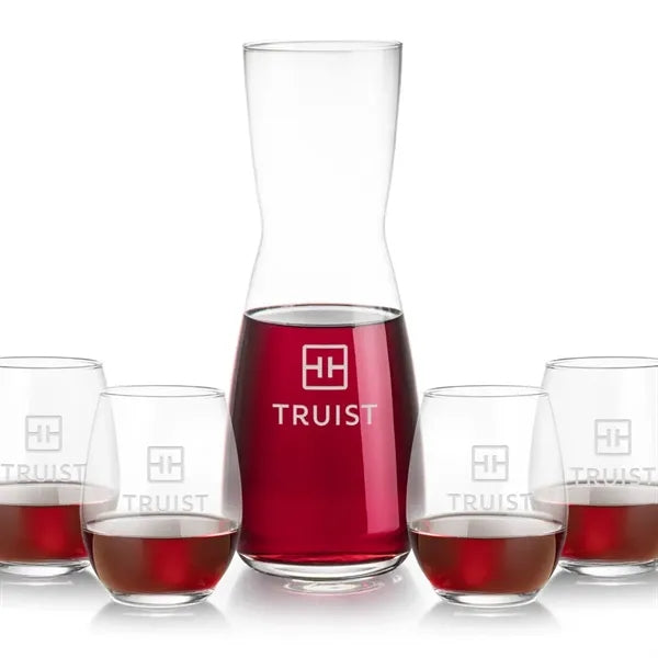 Mason Carafe & Stanford Stemless Wine