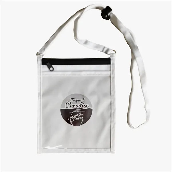 Adjustable Lanyard Neck Wallet - 6.75" x 5.25"
