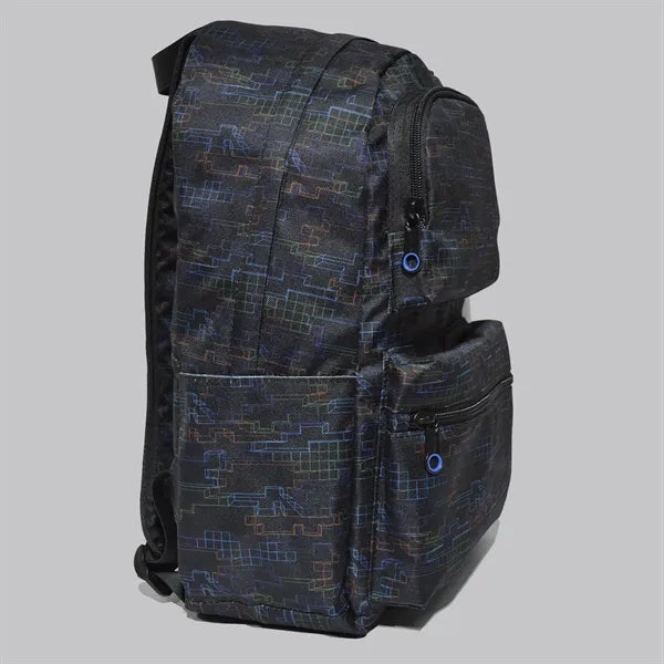 Premium Sublimation Backpack w/ 2 Zippered Pockets