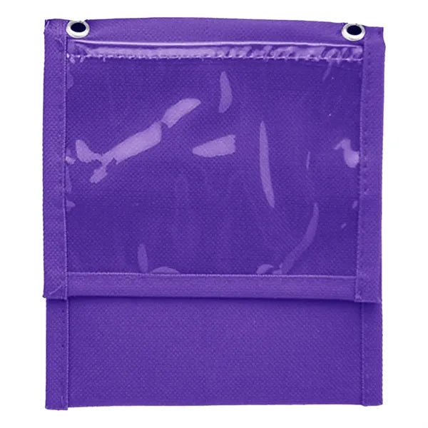 Adjustable Lanyard Neck Wallet - 6.00" x 5.25"