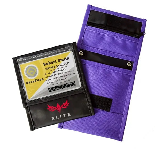 Adjustable Lanyard Neck Wallet - 6.00" x 5.25"