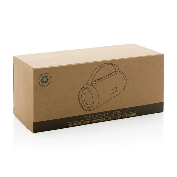 Recycled Plastic Soundboom Waterproof 6W Speaker