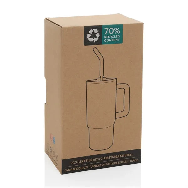 Embrace Deluxe Recycled Stainless Steel Tumbler 900ml