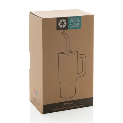 Embrace Deluxe Recycled Stainless Steel Tumbler 900ml