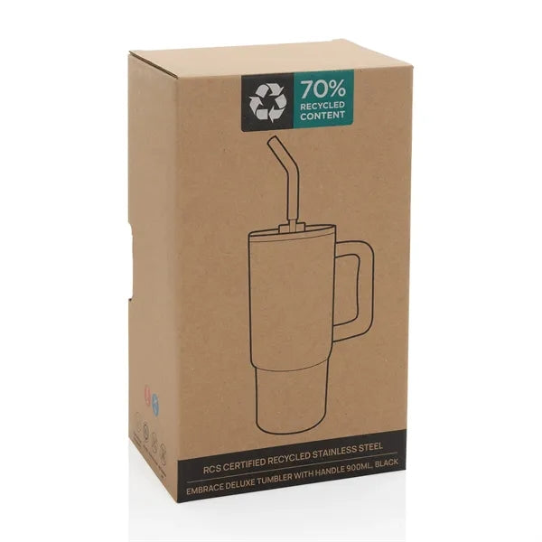 Embrace Deluxe Recycled Stainless Steel Tumbler 900ml