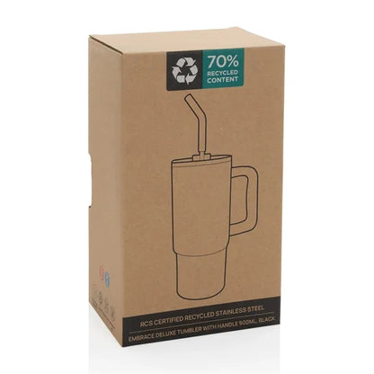 Embrace Deluxe Recycled Stainless Steel Tumbler 900ml