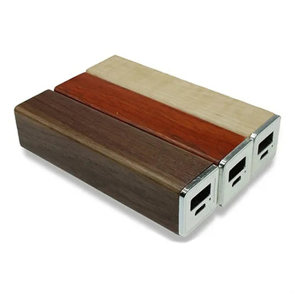 2200 mAh Eco-Friendly Wooden Power Bank