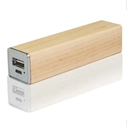 2200 mAh Eco-Friendly Wooden Power Bank