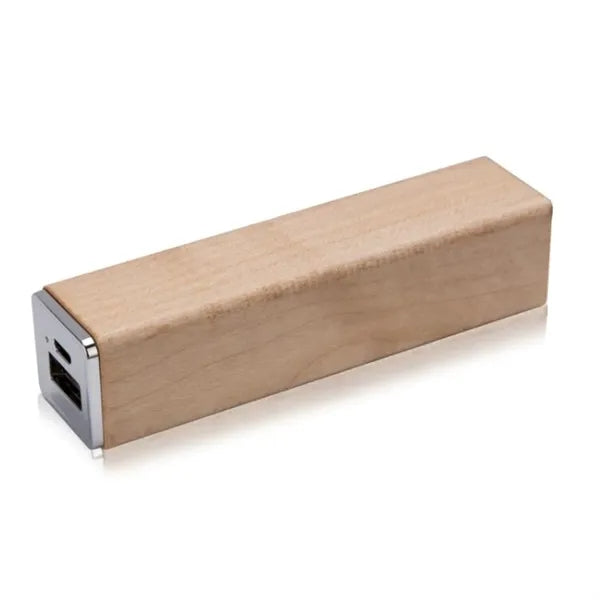 2200 mAh Eco-Friendly Wooden Power Bank