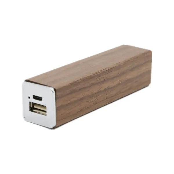 2200 mAh Eco-Friendly Wooden Power Bank