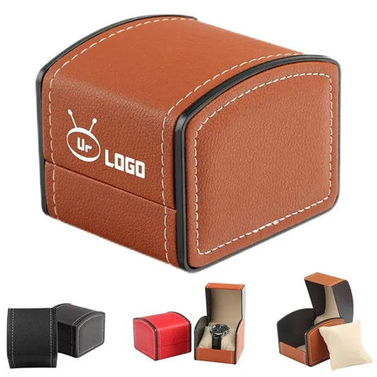 Pu Leather Watch Storage Box