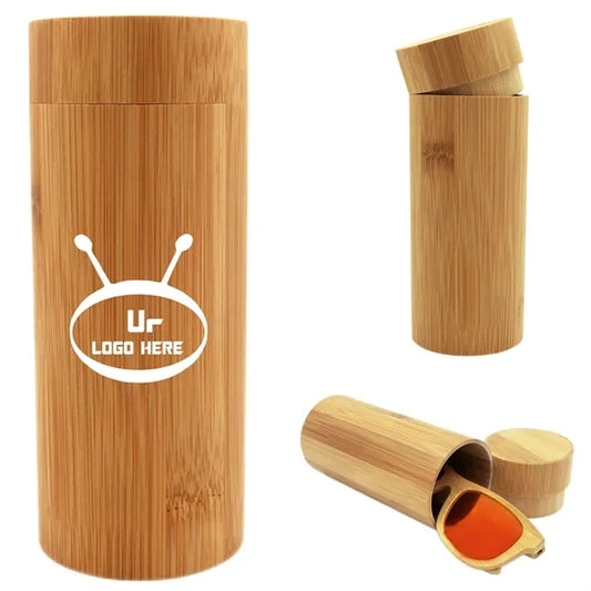 Bamboo Brown Eyeglasses Storage Box