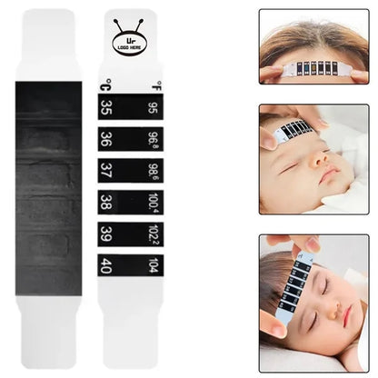 Forehead Temperature Sticker