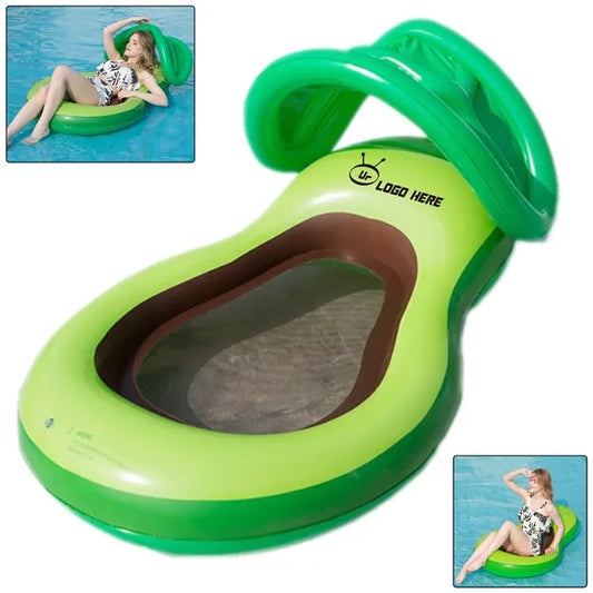 Inflatable Avocado Shape Floating Row