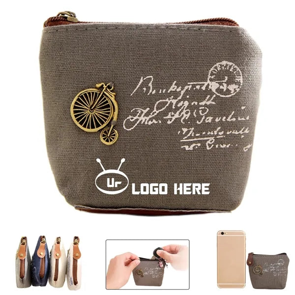 Canvas Coin Purse
