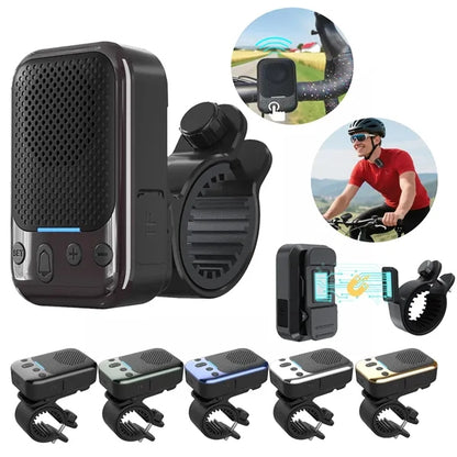 Wearable Bluetooth Speaker with Handlebar Mount