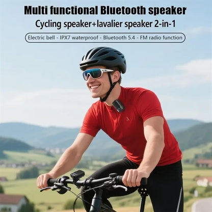 Wearable Bluetooth Speaker with Handlebar Mount