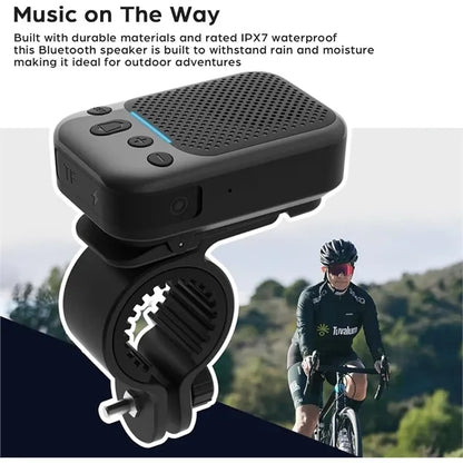 Wearable Bluetooth Speaker with Handlebar Mount